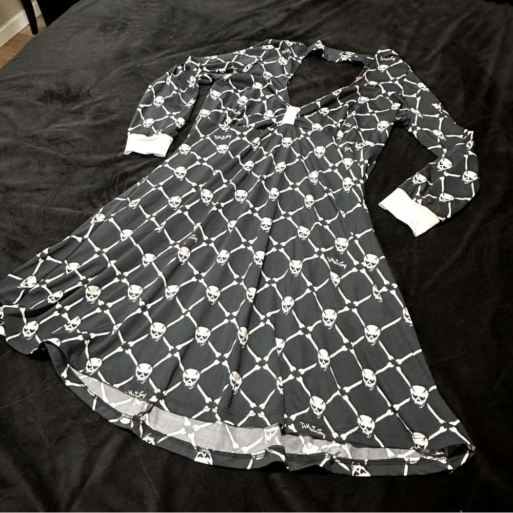 Demi Loon Skulls Dress, Small